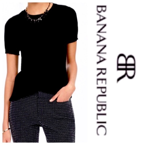 Banana Republic Sweaters - Banana Republic cashmere  sweater Black small